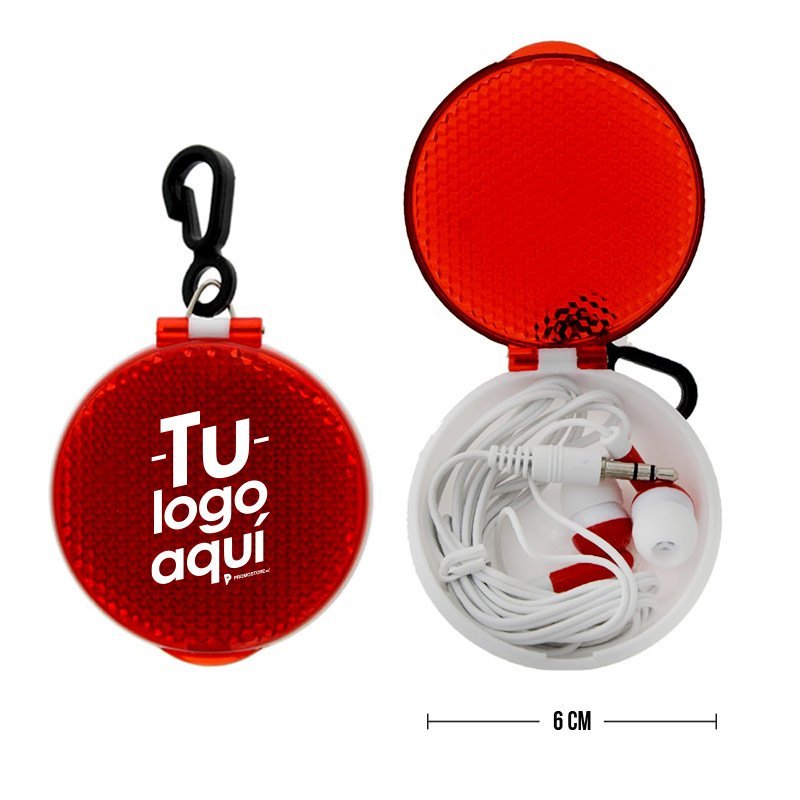 Vista previa de Audífonos personalizados Reflec 4