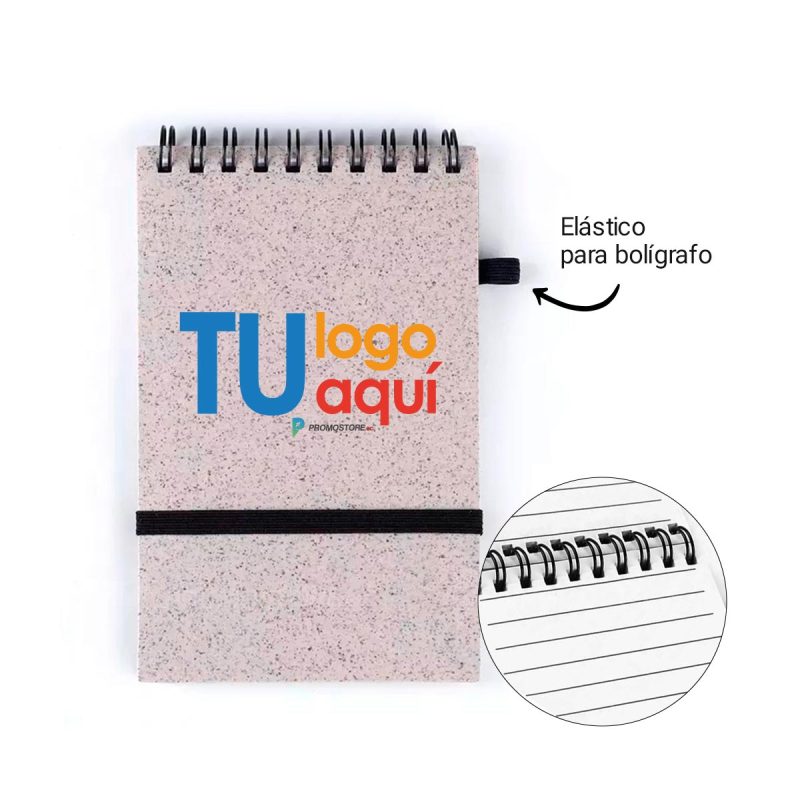 Libreta Mini avena 14x9cm