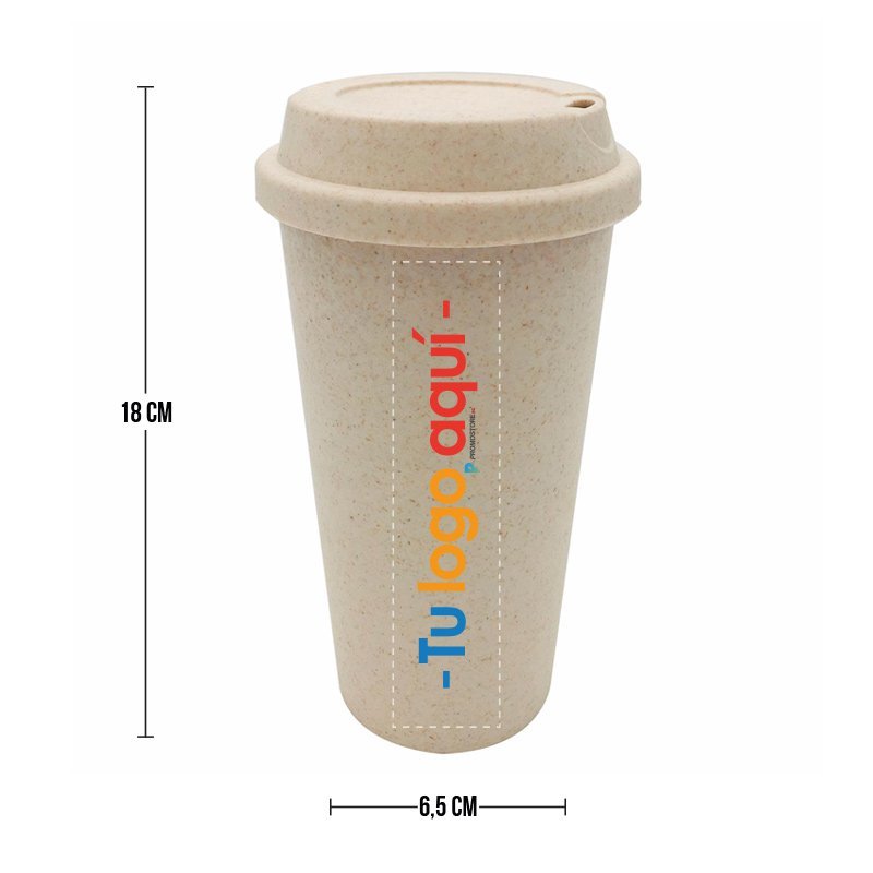 Vista previa de Mug de Bambú 500 ml 3